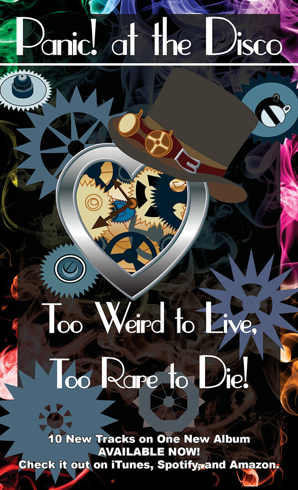 Panic At The Disco Too Weird To Live Too Rare To Die Album Download Zip